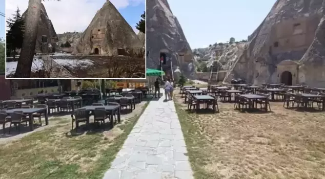 They took action against the illegal structure in the middle of the cultural heritage.