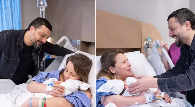 Известный певец Мехмет Эрдем и актриса Вилдан Аташева стали родителями.