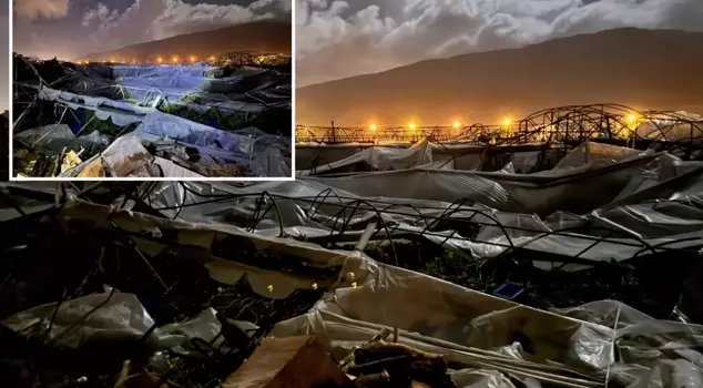 Смерч разрушил Анталию.