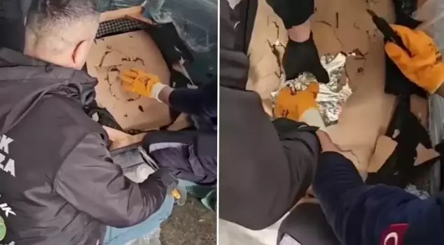 A massive drug operation at the Port of Iskenderun, with a market value of exactly 560 million TL.