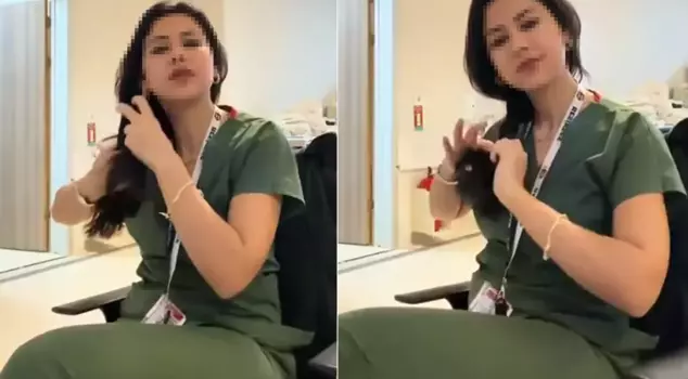 The nurse who participated in the hair braiding movement of the DEM Party was suspended from her position.