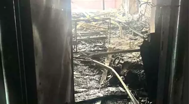 Ece Güney's house was set on fire by her boyfriend.