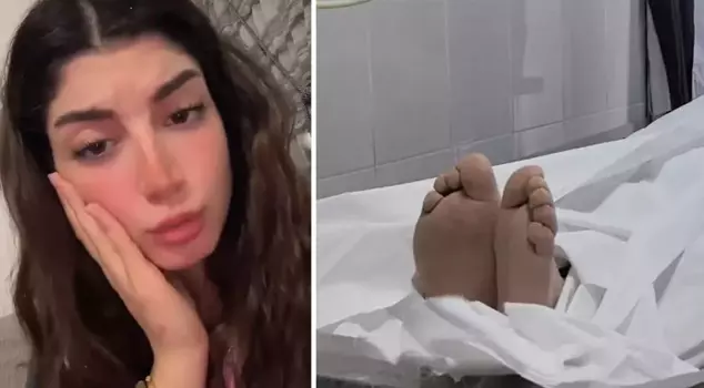 What happened to the female mortician while washing the corpse sent shivers down the spine.