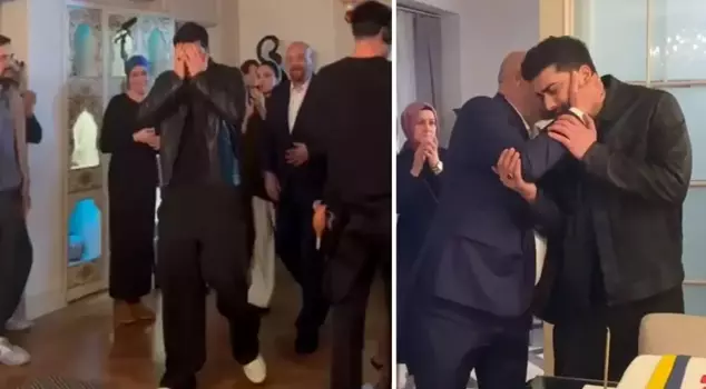 Doğukan Güngör bid farewell to Kızılcık Şerbeti with tears.