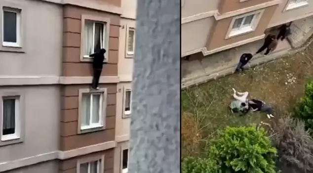 There is news about young people who jumped from the 4th floor when their families pressed them at home.