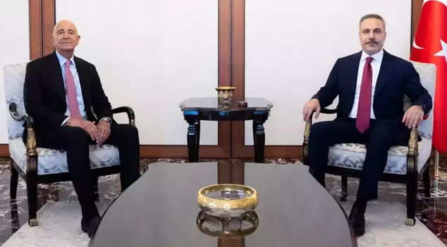 Minister Fidan received U.S. Ambassador Barrack.