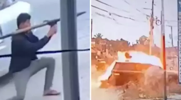 A rocket launcher attack was carried out against the mayor during the daytime.