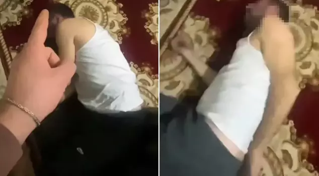 Молодой человек, который избил своего отца и отправил видео дяде, был арестован.