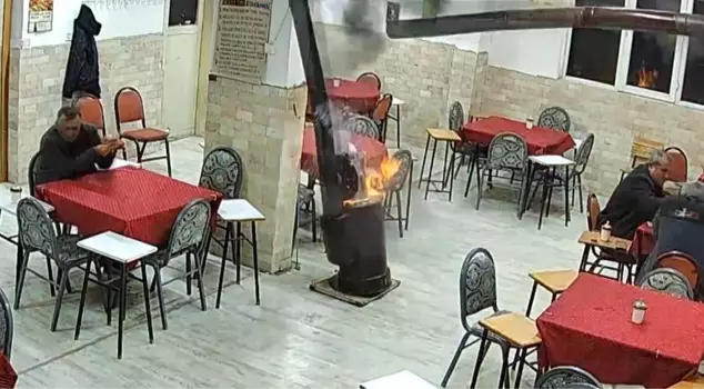 The cologne poured onto the stove to make it smell nice turned the place into a battlefield.