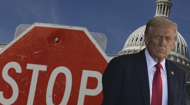 The federal government in the United States partially shut down.