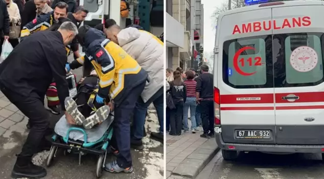 A woman who fell down the stairs while shopping in the store was seriously injured.