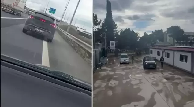 Illegal immigrants emerged from every part of the car stopped in Sakarya.