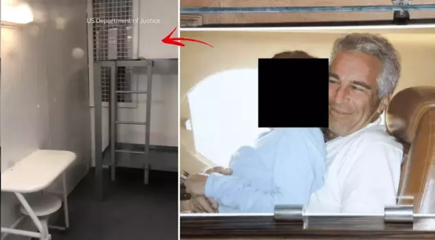 Here is the prison cell where Epstein was found dead.