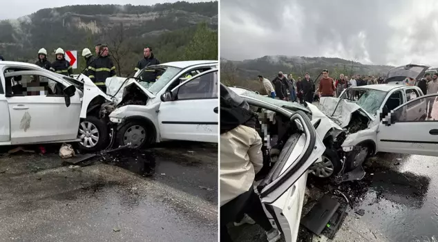 حادثة أخرى مثل المجزرة! تصادمت سيارتان وجهًا لوجه.