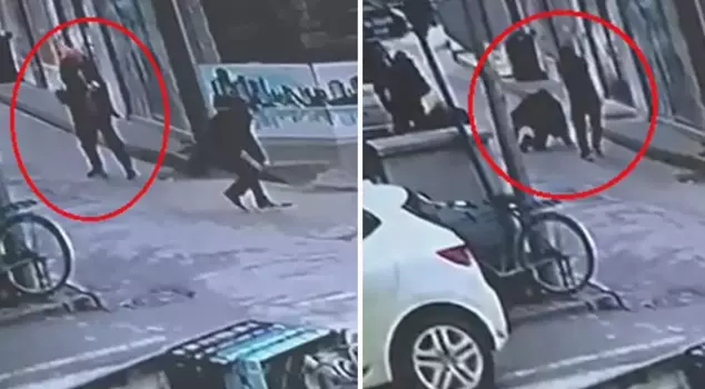 New footage has emerged of the armed conflict in which the father-in-law was killed in Bursa.