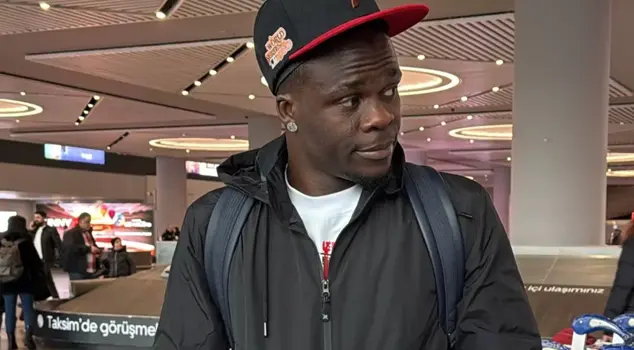 Beşiktaş's new transfer Olaitan is in Istanbul.