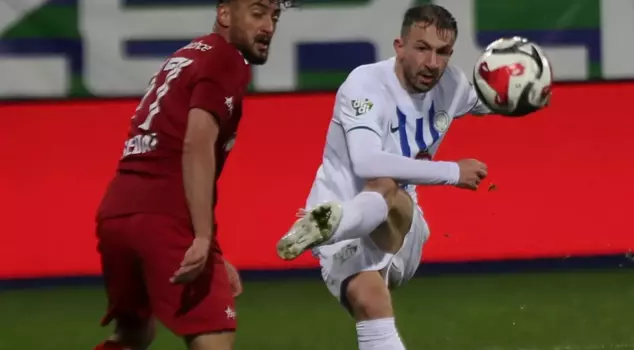 Çaykur Rizespor got stuck against the 2nd League team Beyoğlu Yeni Çarşı.