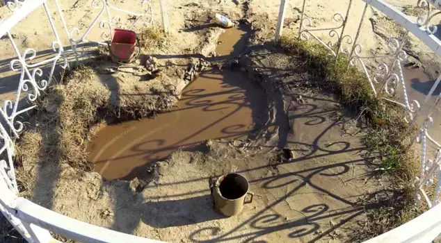 يخرج من المقبرة، لا يبقى في مكانه! يهرع هنا من يبحث عن الشفاء.