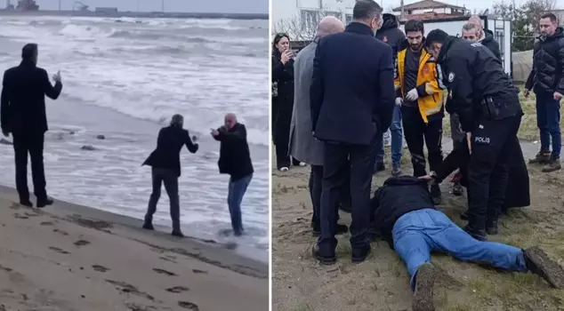 It started on the phone, it ended on the beach: A madness operation like a movie.
