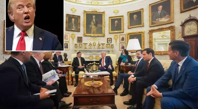 Trump and Petro met at the White House.