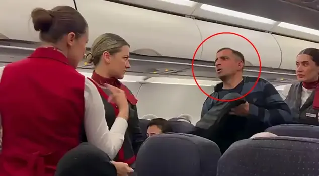 Interesting moments on the Erzurum-Istanbul flight: A passenger asked for forgiveness.
