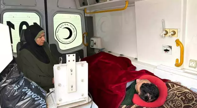 Israel halted the crossing at the Rafah border gate, leaving patients trapped in ambulances.