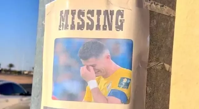 Interesting Ronaldo advertisement in Saudi Arabia.