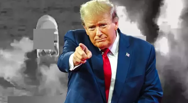 Trump continues to hit anyone in front of him! His excuse is already ready.