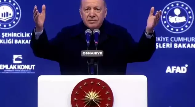 President Erdoğan: The houses they said would never end are here.