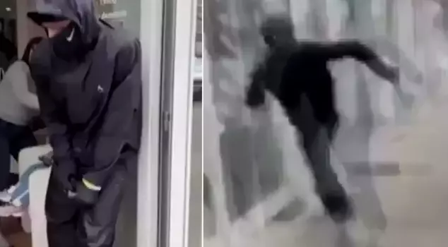 Beauty salon bomb attack! Those moments were also recorded.