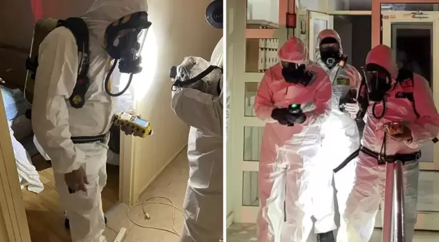 The health condition of the 12 individuals affected by pest control is good.