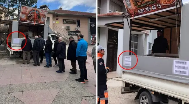 Люди, увидевшие записку на автомобиле во время раздачи лакомств, были в большом недоумении.