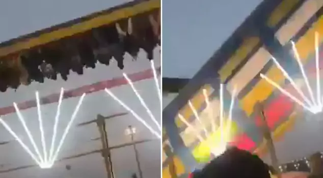 Entertainment tool or death trap! The giant swing broke, there are dead and injured.