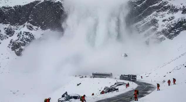 In Italy, four people died as a result of avalanches in different locations.