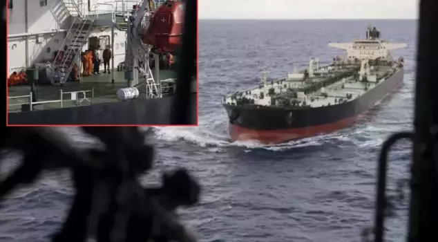 The US seized an oil tanker.