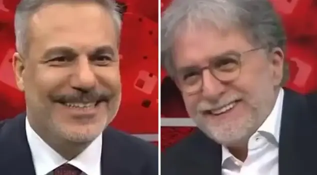 Minister Fidan simply responded to that question from the host by smiling.