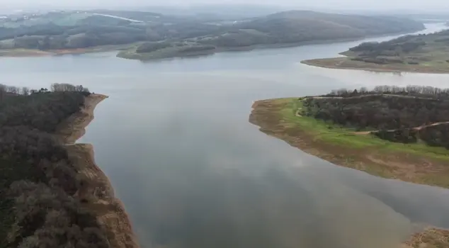 The water levels in the dams in Istanbul have increased.