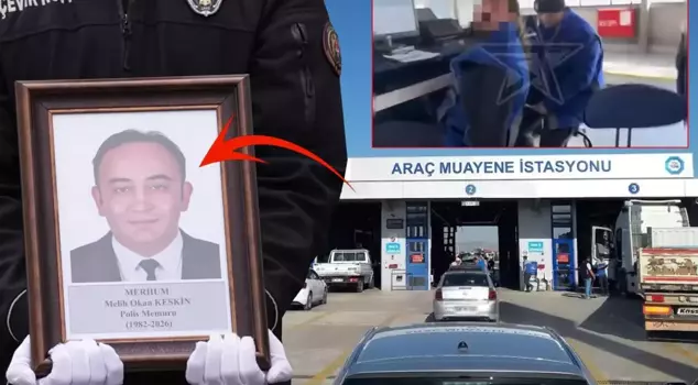 Another scandalous footage from TÜVTÜRK where a police officer was beaten to death.