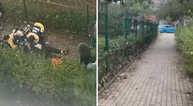 When they met in the garden of the site, he drew his weapon and opened fire.