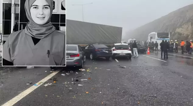 В результате цепной аварии тяжело раненая медсестра потеряла 11-дневную борьбу за жизнь.