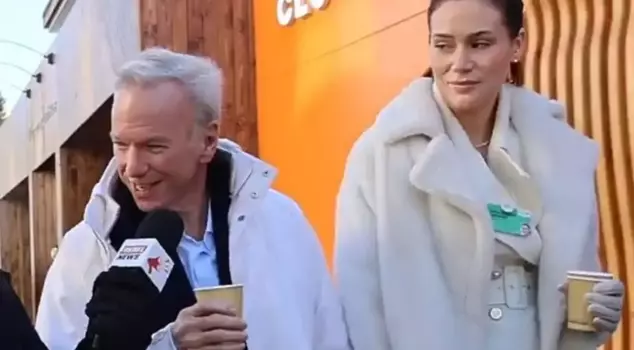 The 70-year-old former CEO of Google was spotted with the 27-year-old daughter of a famous politician.