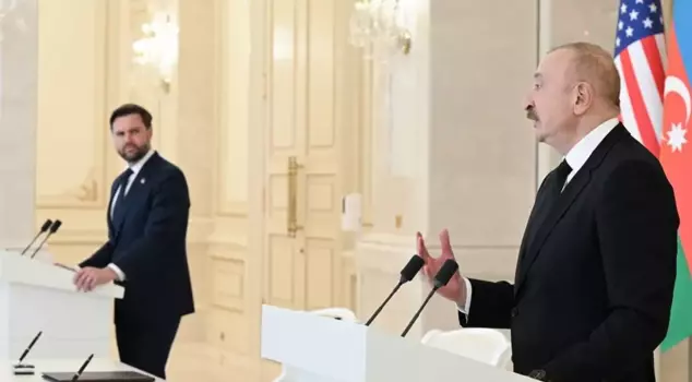 U.S. Vice President Vance's striking words to Azerbaijani leader Aliyev in front of the cameras.
