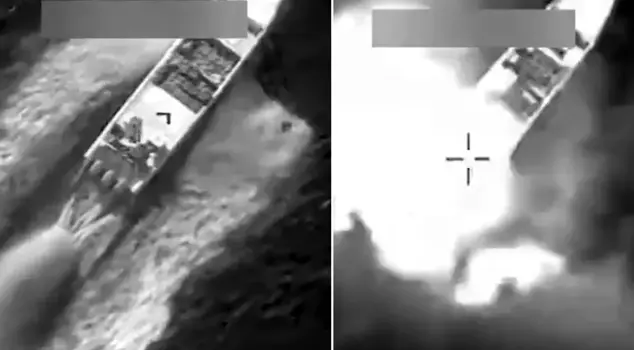 This is officially an extrajudicial execution! They blew up the ship and broadcasted the footage.