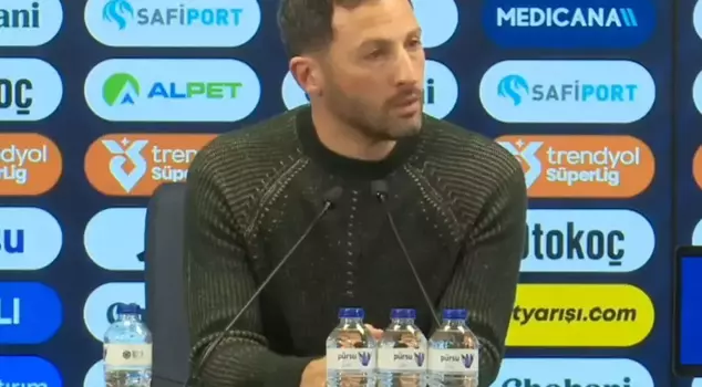 The only one-word Turkish response that made an impact at the press conference from Tedesco.