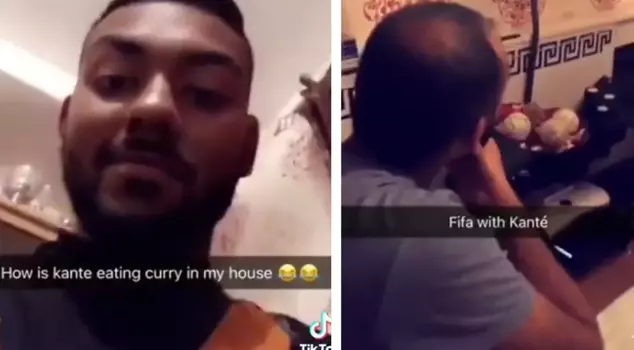 The world-famous celebrity met a fan on the street and went to their house to play FIFA.