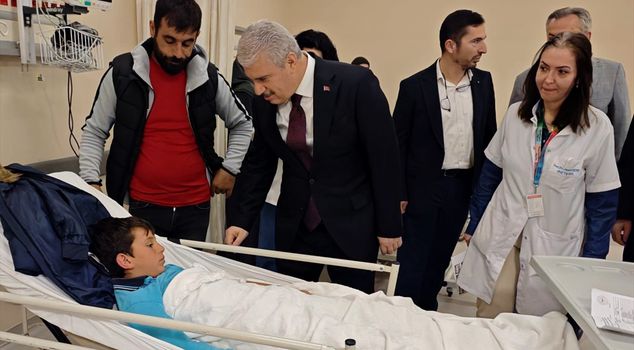 A student bus collided with a municipal bus in Konya, injuring 26 people.
