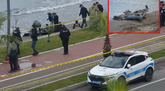 A piece of a drone that washed ashore in Ordu turned out to be an Iranian-made kamikaze.