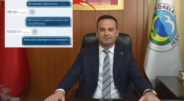 Messages from the president arrested for the harassment of his 16-year-old daughter have been revealed.