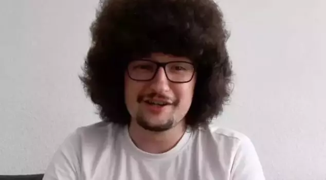 If the team won, he would cut his hair! Here is the result.