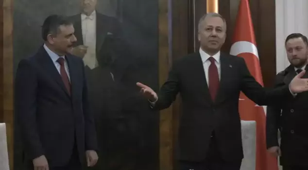 Notable response from Yerlikaya to journalists wanting to ask questions.